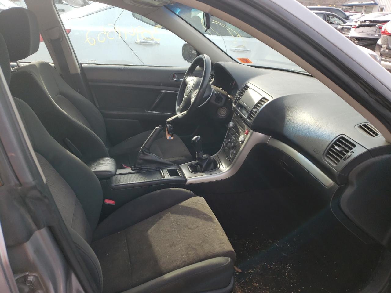 Photo 5 from auction – 2008 SUBARU LEGACY 2.5 with VIN 4S3BL616586219065