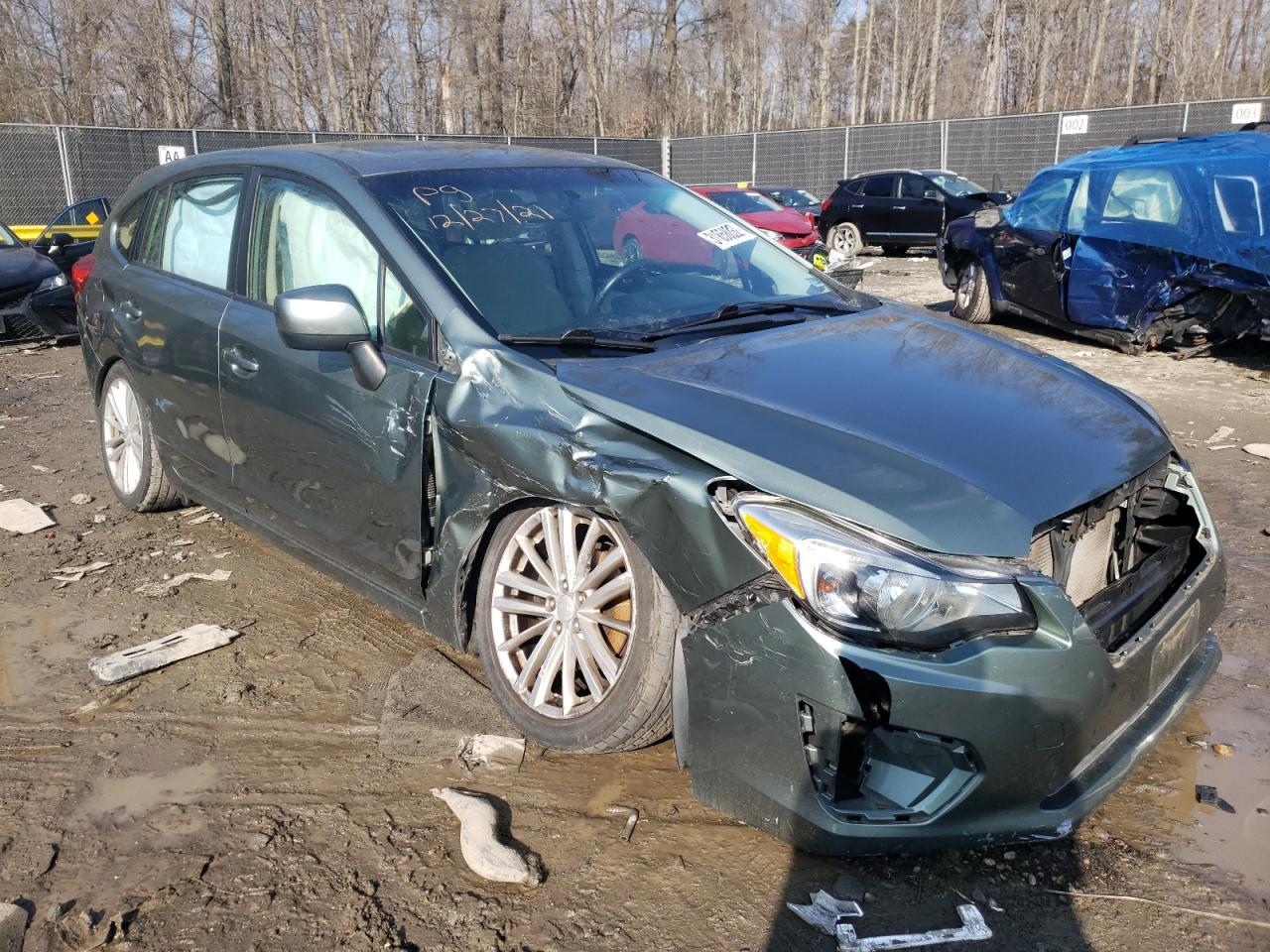 Photo 9 from auction – 2014 SUBARU IMPREZA PR with VIN JF1GPAD67E8263762