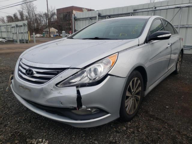 Photo 2 from auction – 2014 HYUNDAI SONATA SE with VIN 5NPEC4ABXEH934410