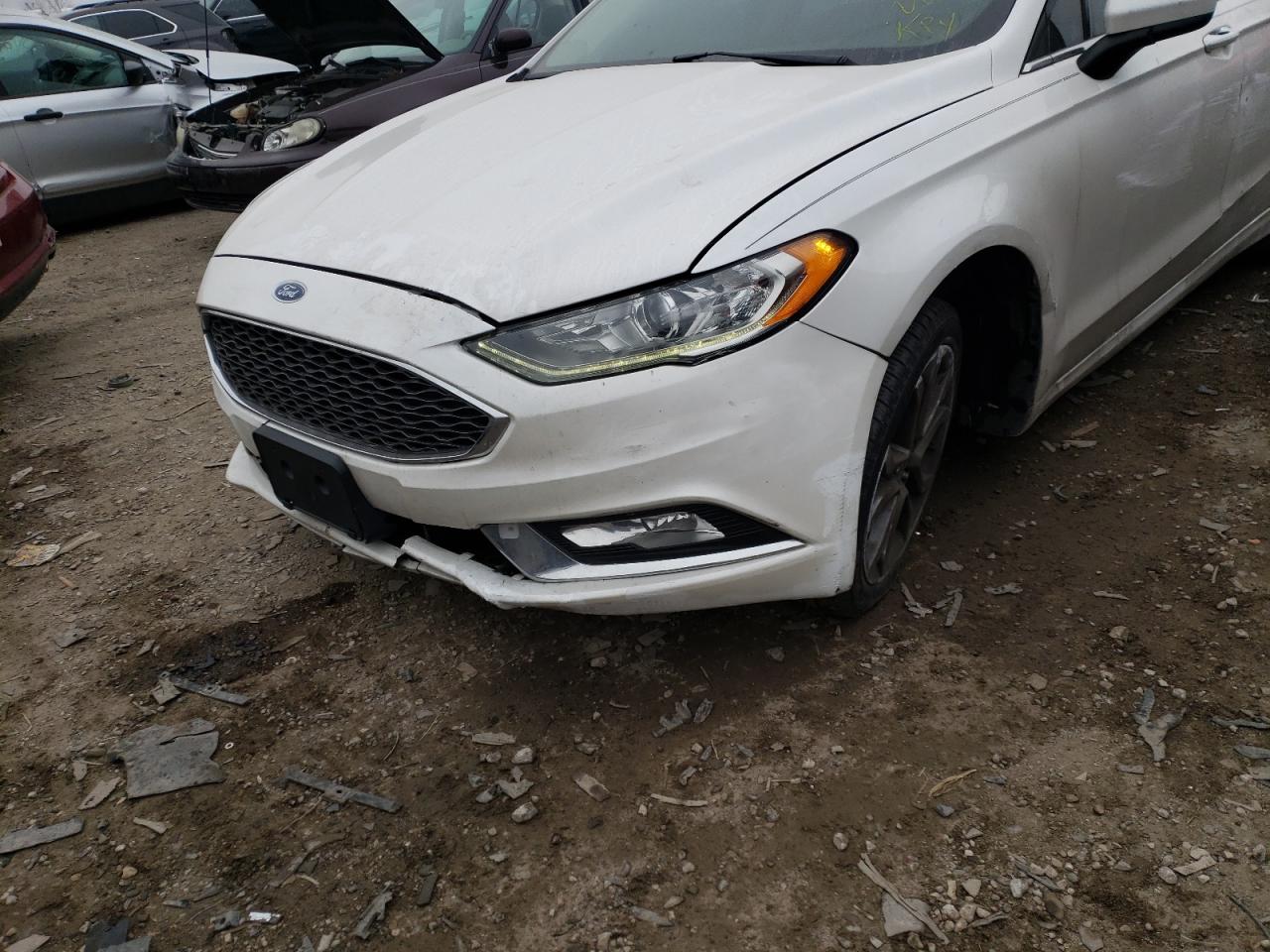 Photo 9 from auction – 2017 FORD FUSION SE with VIN 3FA6P0H72HR416365