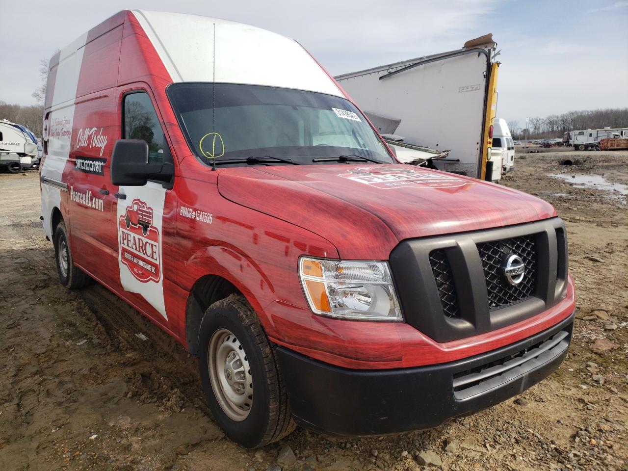 NISSAN NV 2500 2014 with VIN 1N6BF0LY4EN100831 - Photo from auction