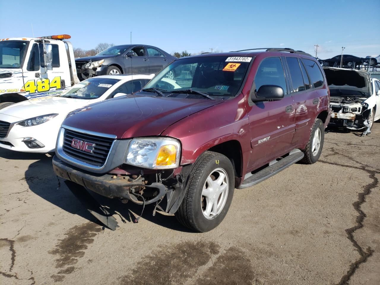 Photo 2 from auction – 2003 GMC ENVOY with VIN 1GKDT13SX32371255