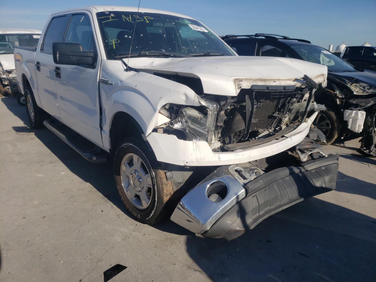 FORD F150 SUPER 2013 with VIN 1FTEW1CM2DFB46296 - Photo from auction