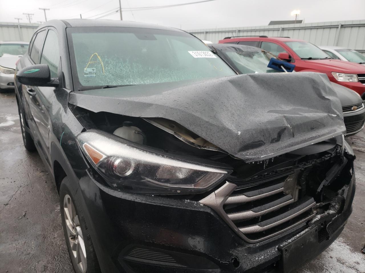 HYUNDAI TUCSON SE 2016 with VIN KM8J23A49GU253043 - Photo from auction
