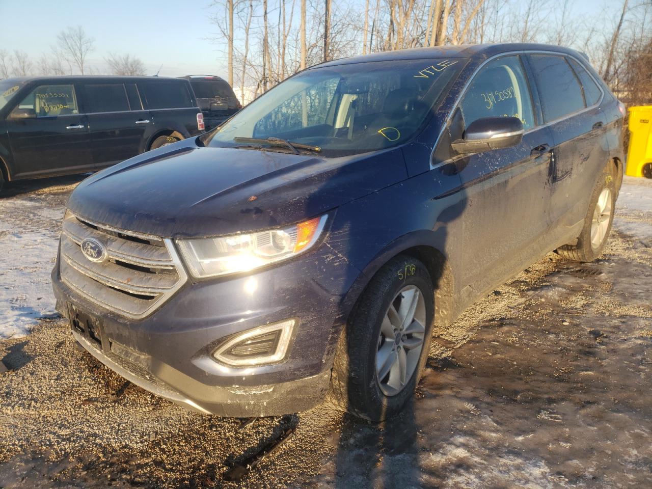 Photo 2 from auction – 2016 FORD EDGE SEL with VIN 2FMPK4J88GBC41698