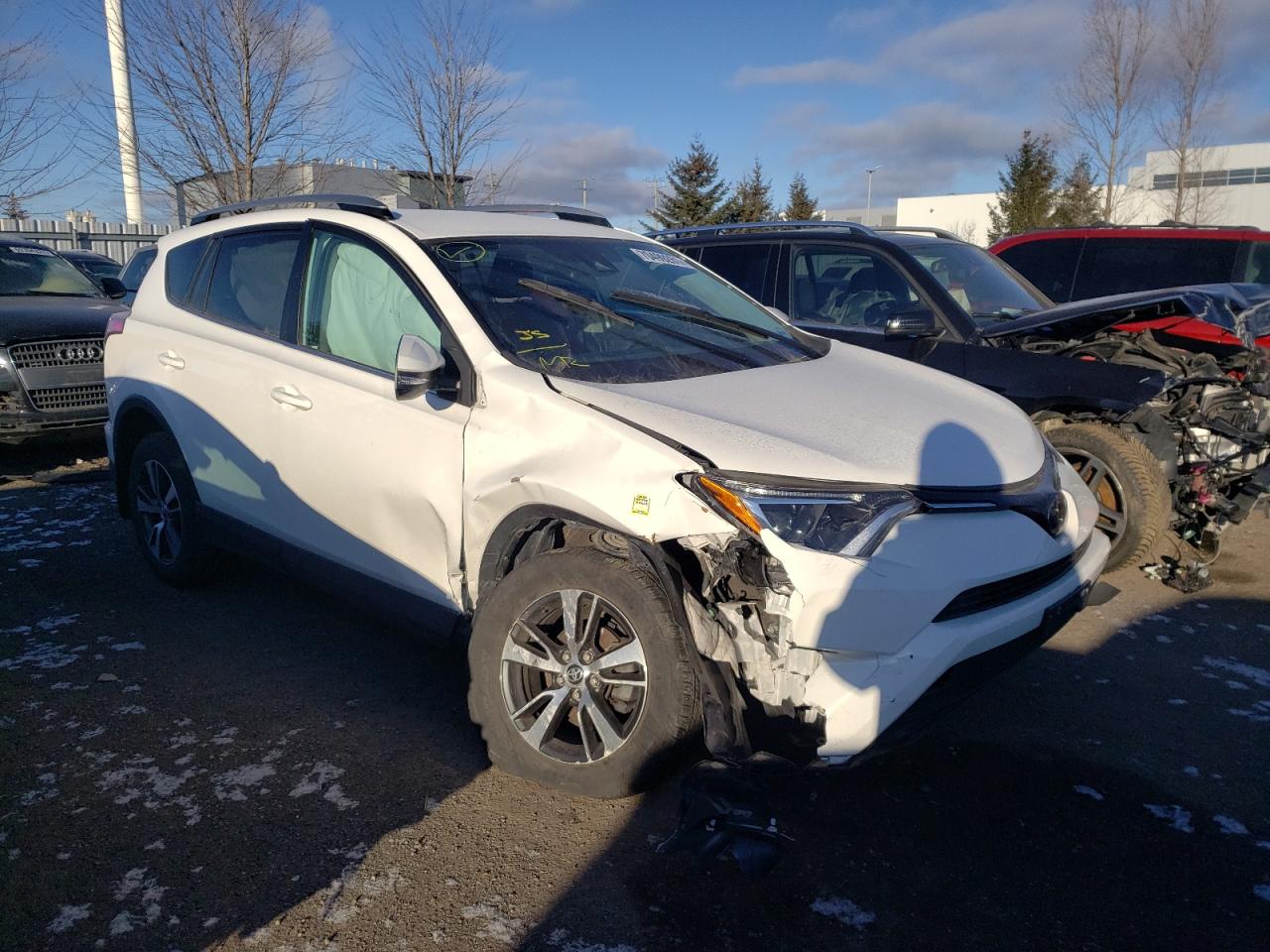 TOYOTA RAV4 LE 2018 with VIN 2T3ZFREV1JW473398 - Photo from auction