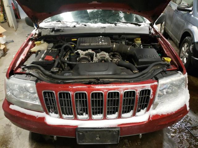 Photo 7 from auction – 2002 JEEP GRAND CHER with VIN 1J8GW68J52C319286