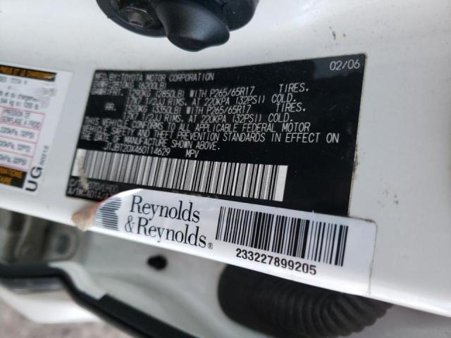 Photo 10 from auction – 2006 LEXUS GX 470 with VIN JTJBT20X460114629