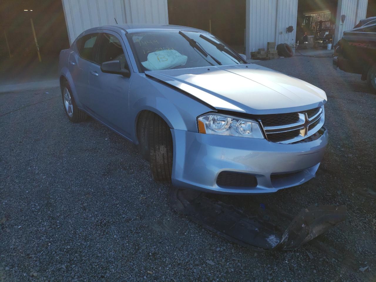 DODGE AVENGER SE 2013 with VIN 1C3CDZAB5DN624797 - Photo from auction