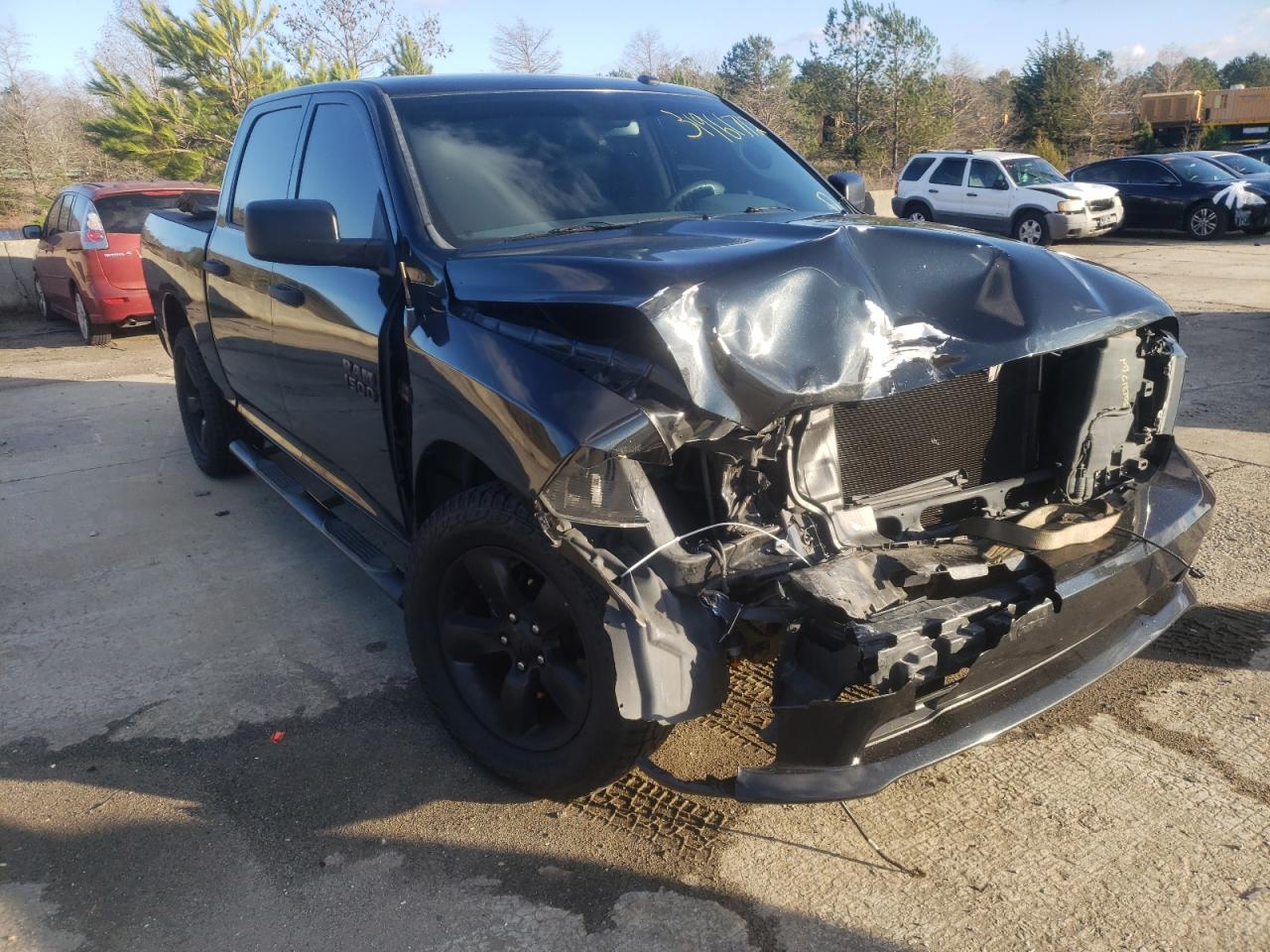 RAM 1500 ST 2015 with VIN 3C6RR7KT1FG676014 - Photo from auction