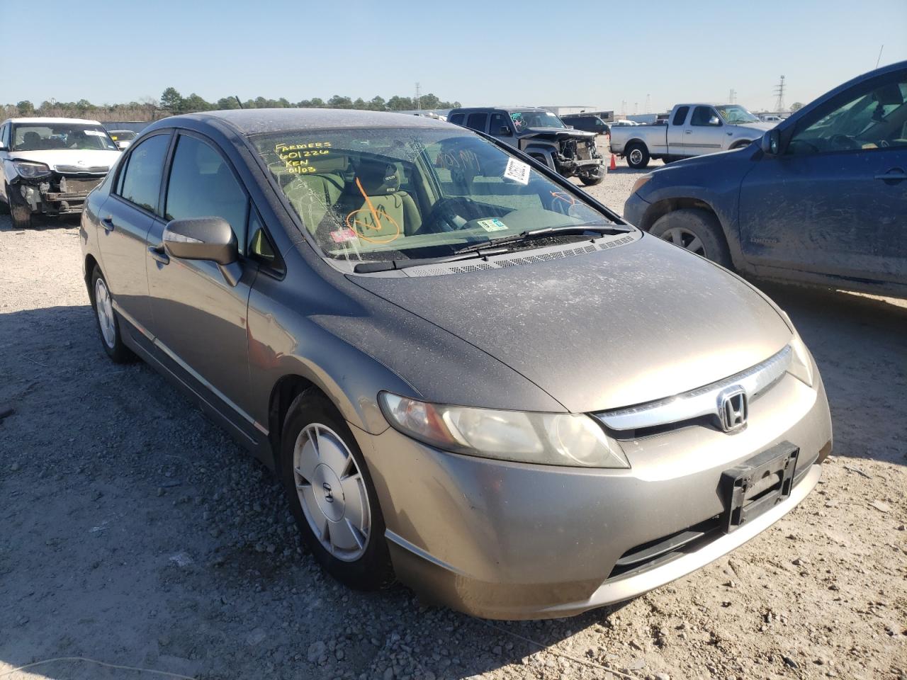 HONDA CIVIC HYBR 2007 with VIN JHMFA36247S023957 - Photo from auction