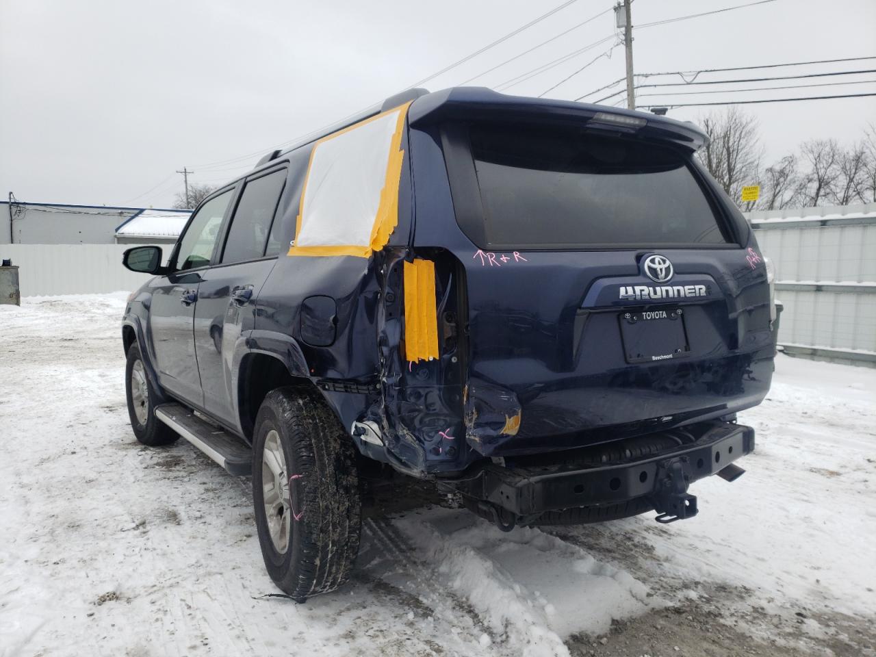 Photo 9 from auction – 2020 TOYOTA 4RUNNER SR with VIN JTEBU5JR1L5802664