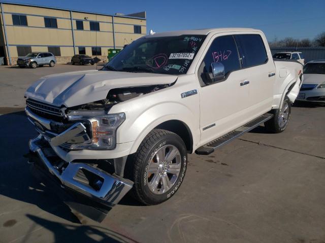 Photo 2 from auction – 2018 FORD F150 SUPER with VIN 1FTFW1E15JFD84324