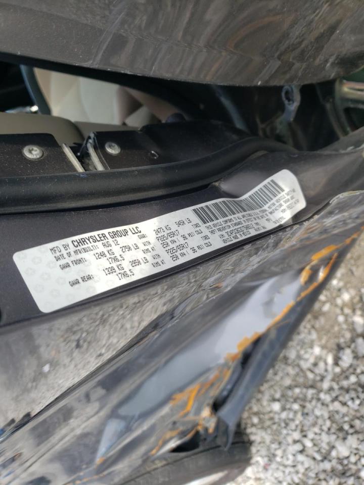 Photo 10 from auction – 2013 DODGE JOURNEY SX with VIN 3C4PDCBG3DT506512