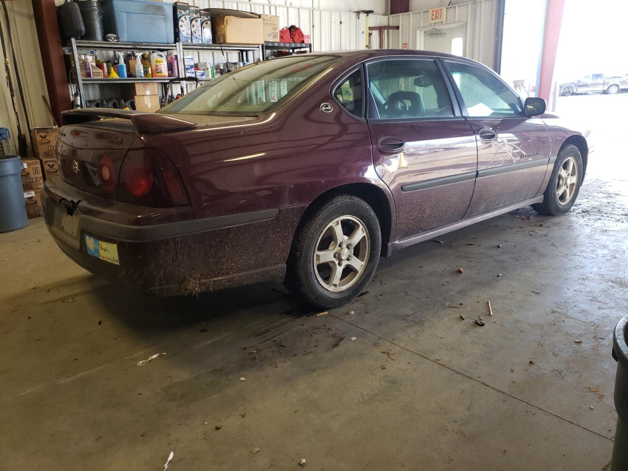 Photo 4 from auction – 2003 CHEVROLET IMPALA LS with VIN 2G1WH52K839128374