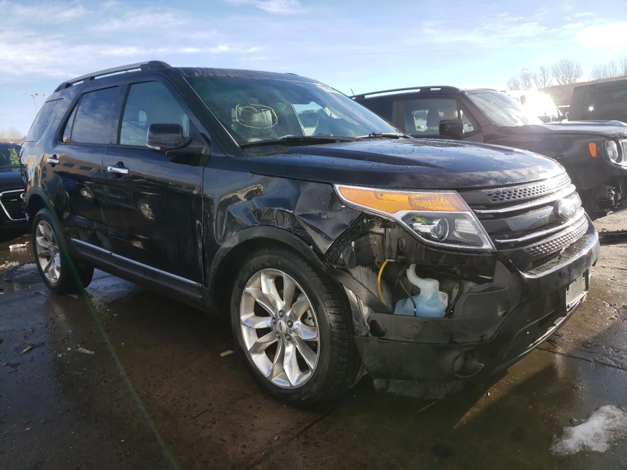 FORD EXPLORER L 2013 with VIN 1FM5K8F88DGA12448 - Photo from auction