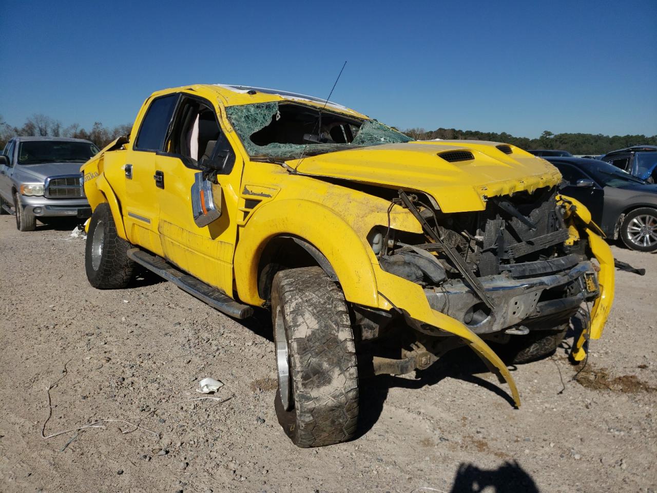 FORD F150 SUPER 2013 with VIN 1FTFW1EF0DKF22147 - Photo from auction