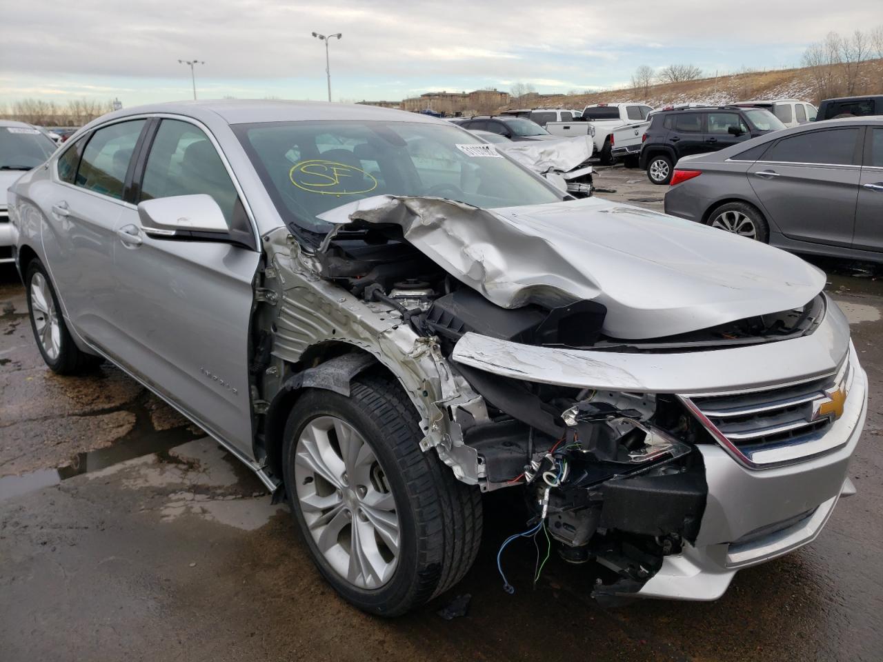 CHEVROLET IMPALA LT 2014 with VIN 2G1125S39E9105919 - Photo from auction