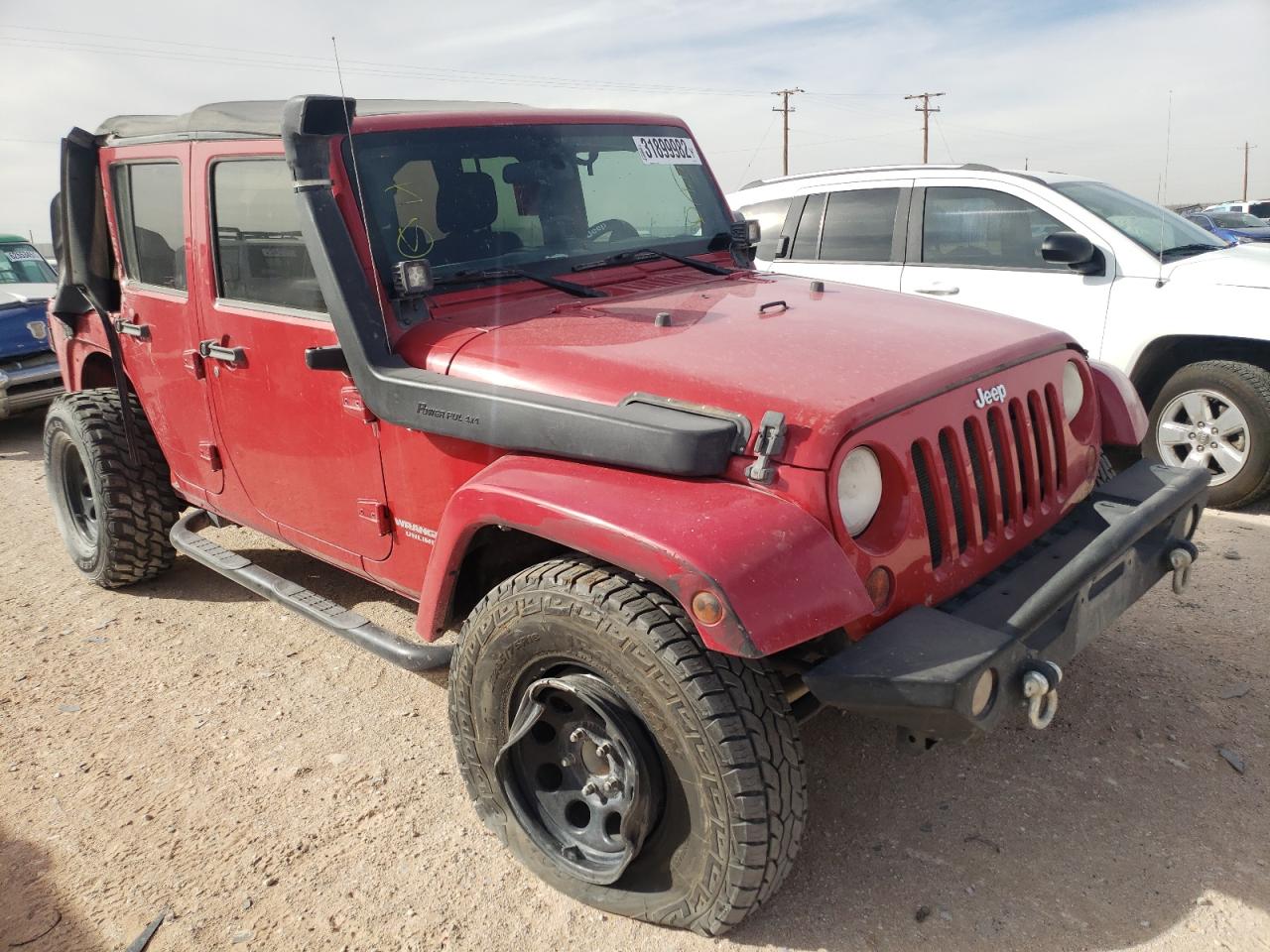 JEEP WRANGLER U 2011 with VIN 1J4BA3H18BL504330 - Photo from auction