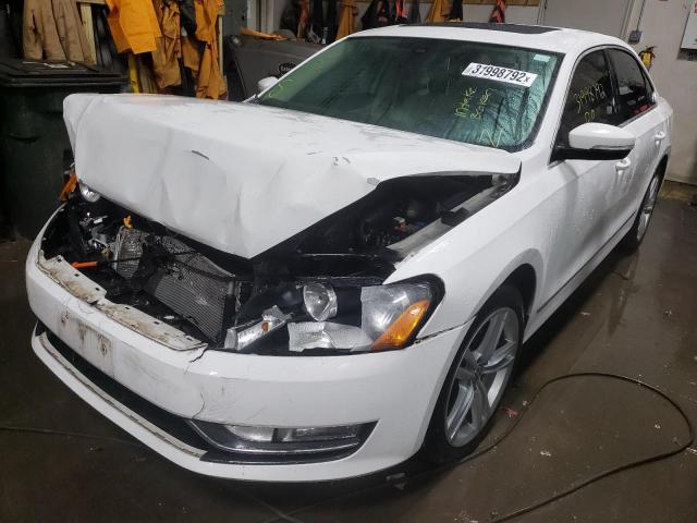 Photo 2 from auction – 2013 VOLKSWAGEN PASSAT SEL with VIN 1VWCM7A34DC080004