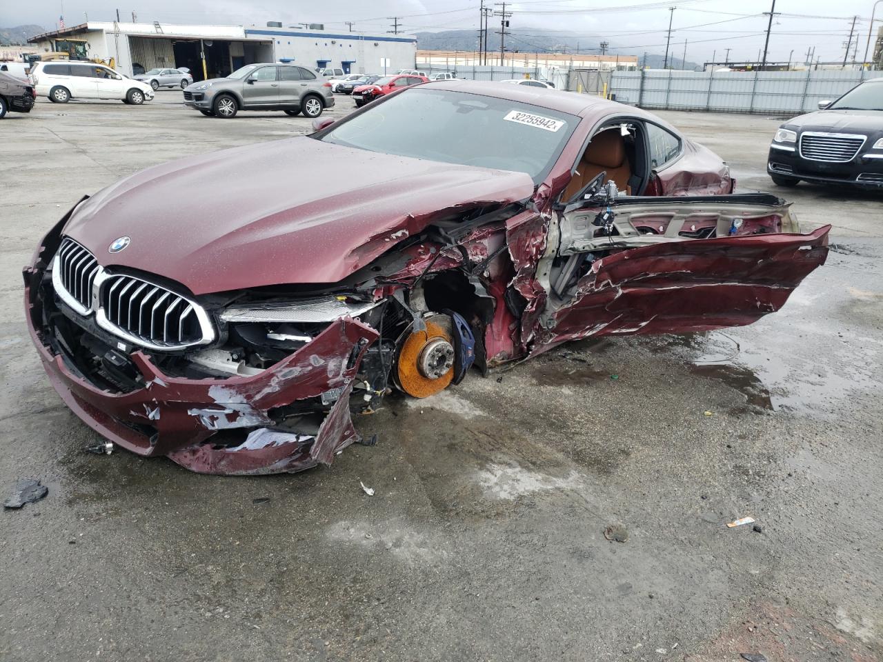 Photo 2 from auction – 2020 BMW 840I with VIN WBAAE2C02LCD13664