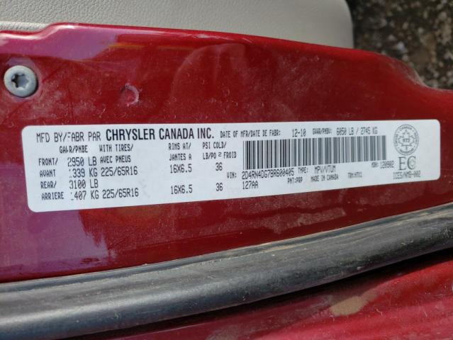 Photo 10 from auction – 2011 DODGE GRAND CARA with VIN 2D4RN4DG7BR600405