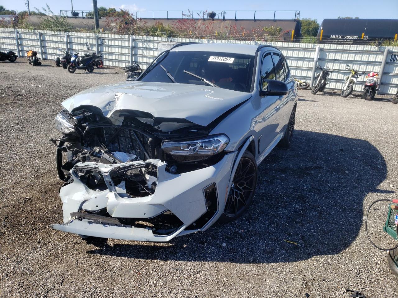 Photo 2 from auction – 2022 BMW X3 M with VIN 5YM13EC04N9J53799