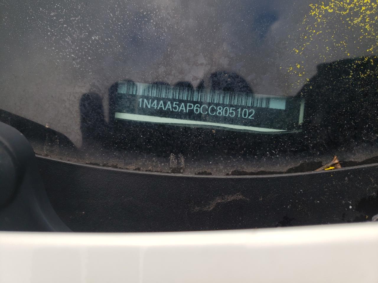 Фото 10 с аукциона – 2012 NISSAN MAXIMA S с VIN 1N4AA5AP6CC805102
