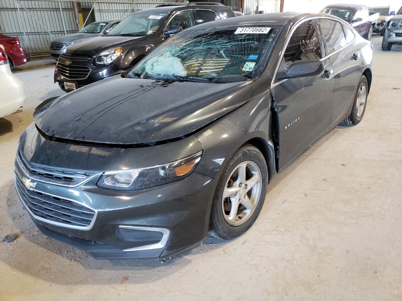Photo 2 from auction – 2017 CHEVROLET MALIBU LS with VIN 1G1ZB5ST7HF274075
