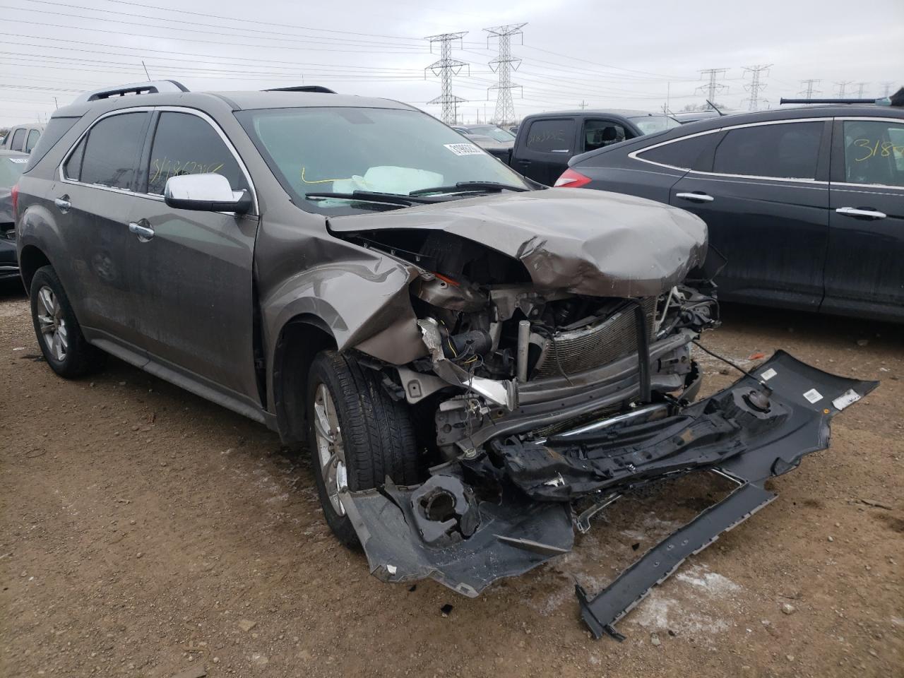 CHEVROLET EQUINOX LT 2011 with VIN 2CNALPEC4B6447881 - Photo from auction