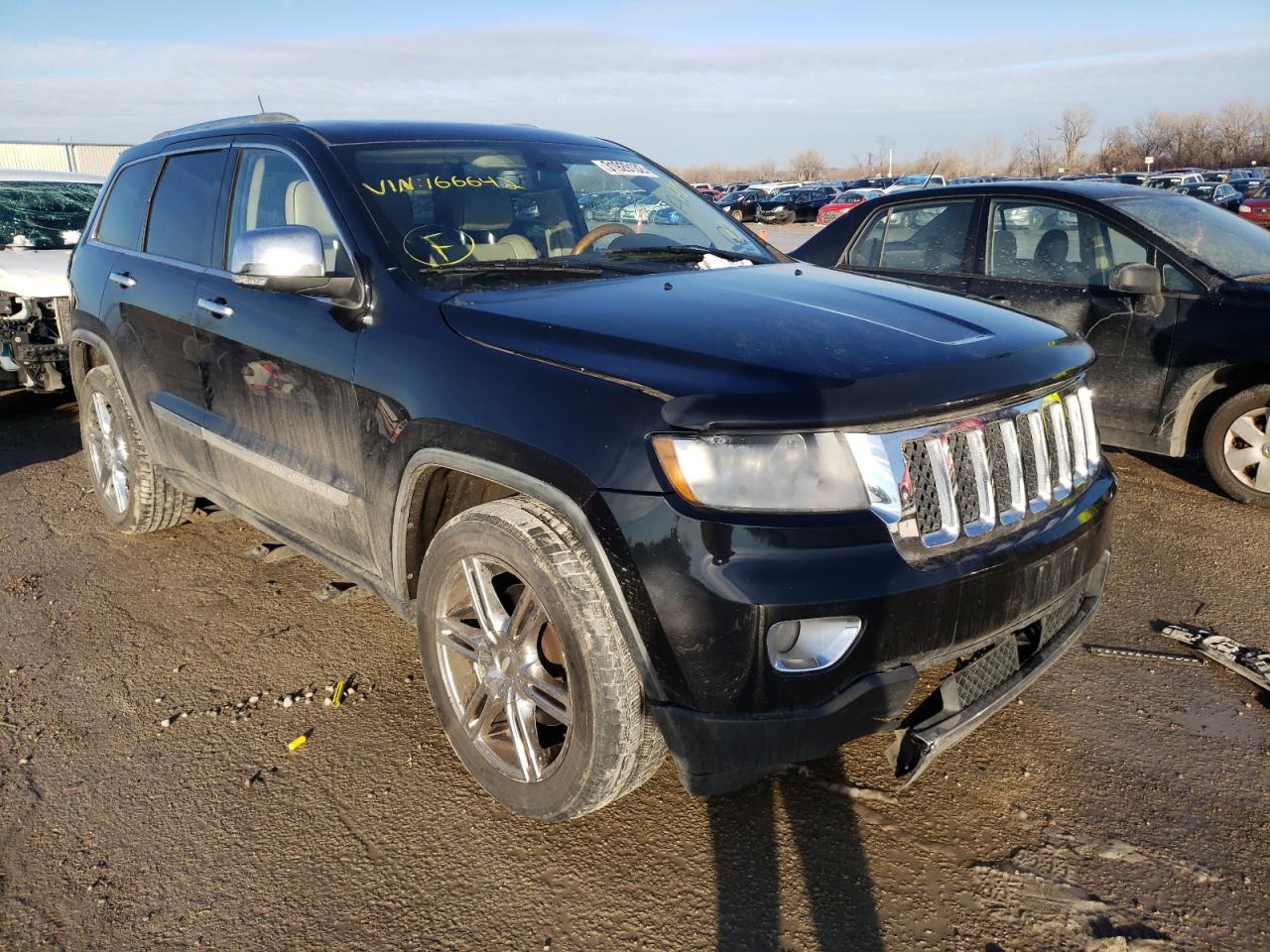 JEEP GRAND CHER 2012 with VIN 1C4RJFCT1CC166642 - Photo from auction