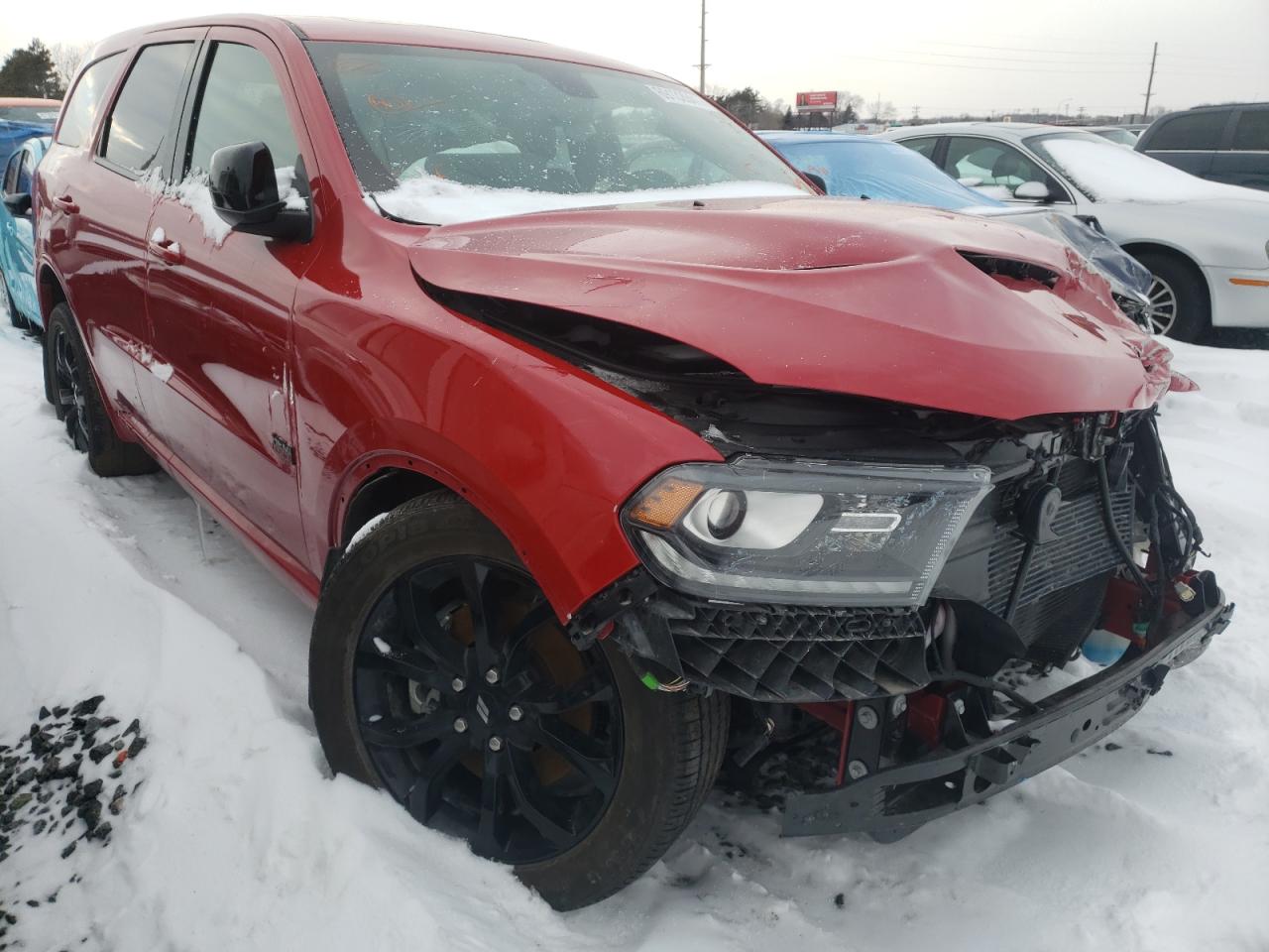 DODGE DURANGO R/ 2019 with VIN 1C4SDJCT7KC836687 - Photo from auction