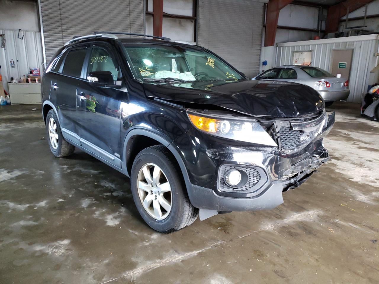 KIA SORENTO LX 2013 with VIN 5XYKTCA67DG329248 - Photo from auction