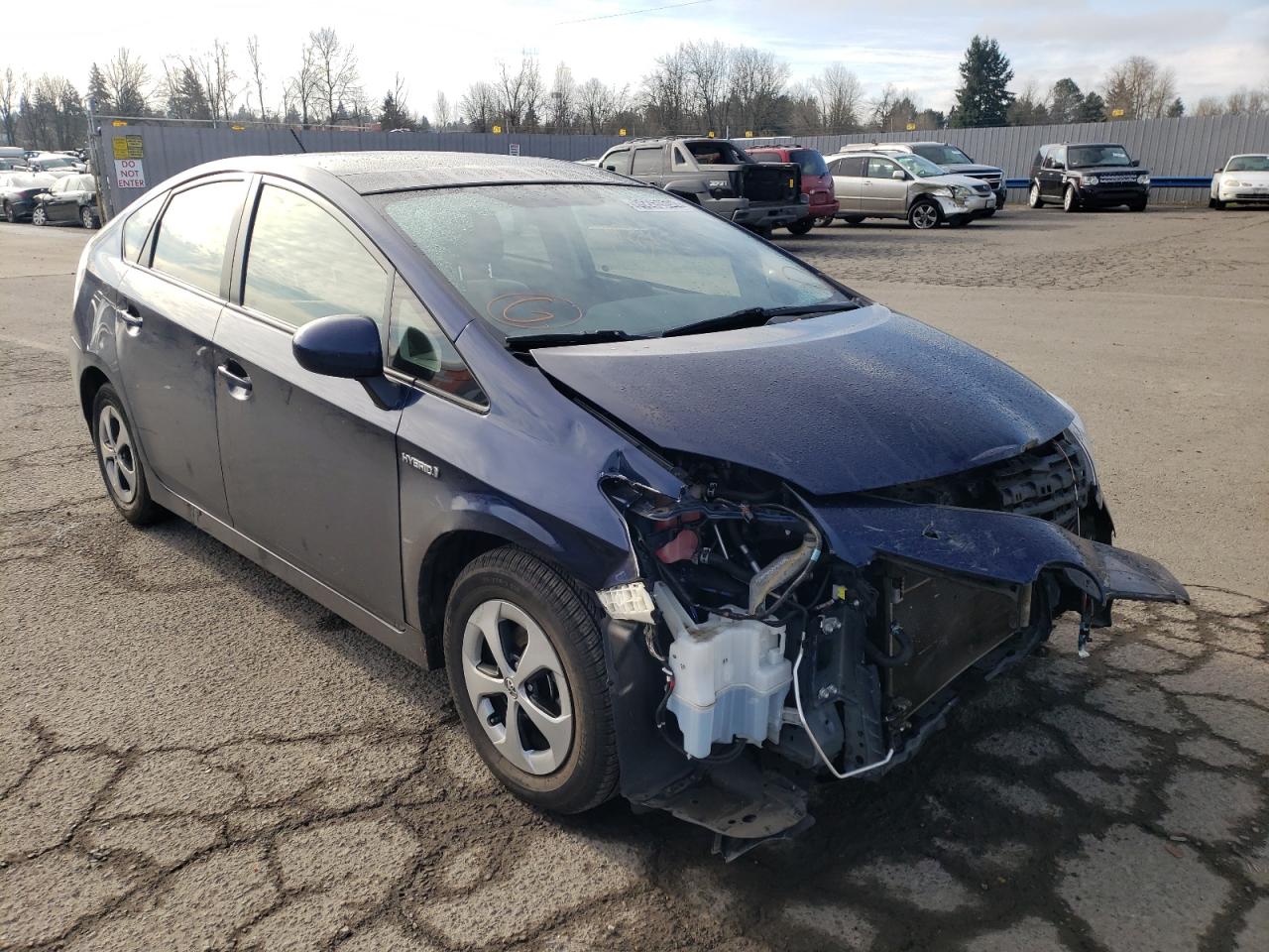 TOYOTA PRIUS 2015 with VIN JTDKN3DU3F1907126 - Photo from auction