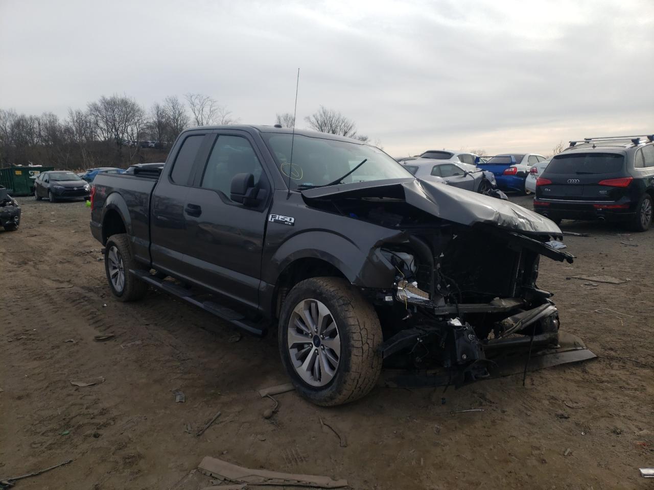 FORD F150 SUPER 2018 with VIN 1FTFX1E55JKD41562 - Photo from auction