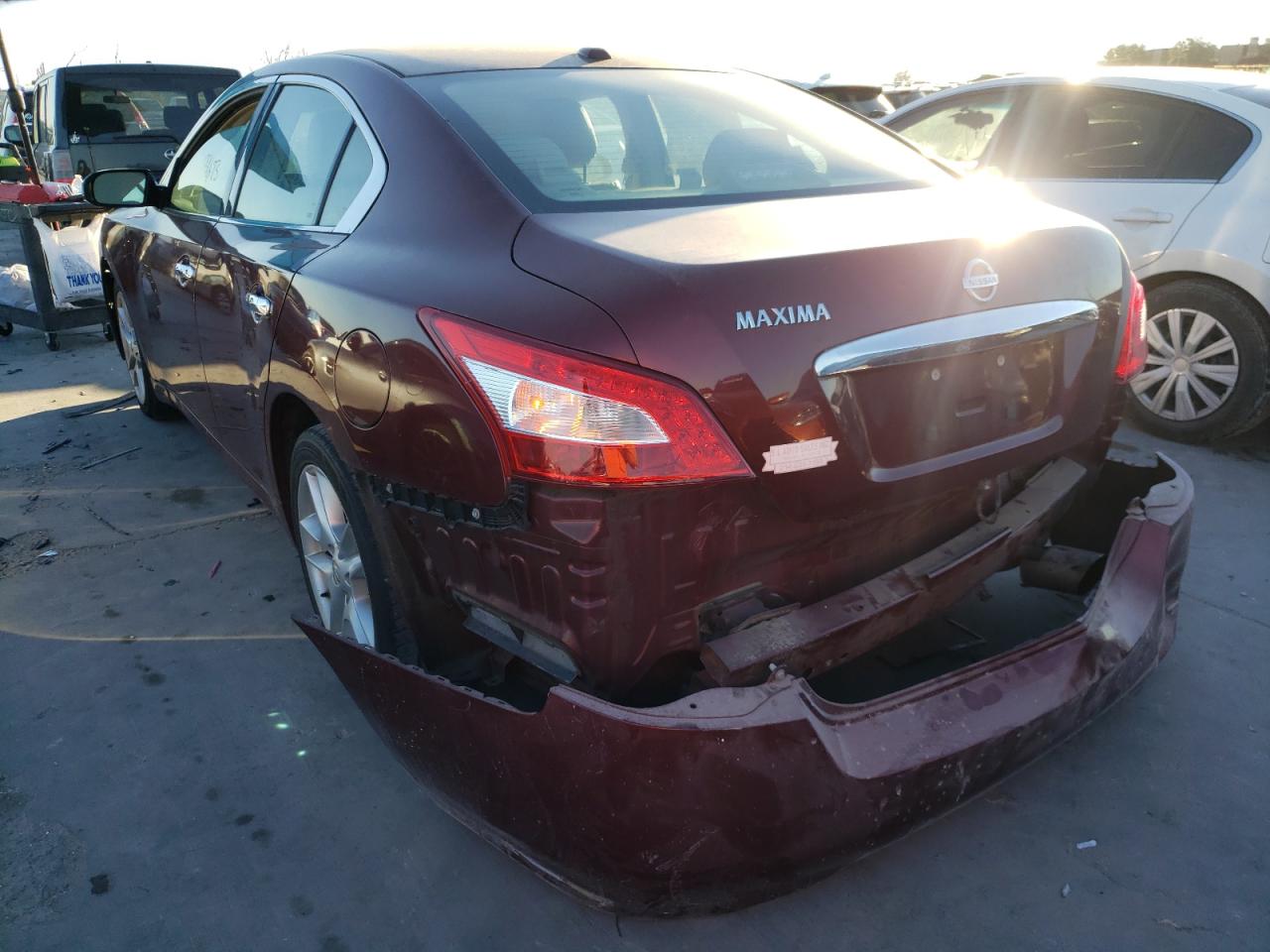 Photo 3 from auction – 2010 NISSAN MAXIMA S with VIN 1N4AA5AP0AC841946