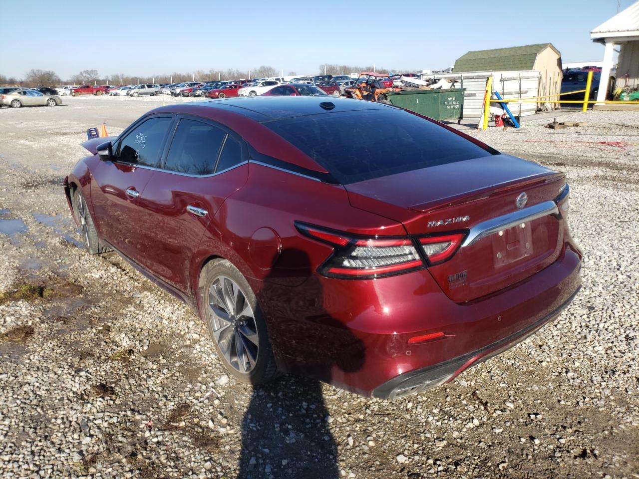 Photo 3 from auction – 2019 NISSAN MAXIMA S with VIN 1N4AA6AV6KC381777