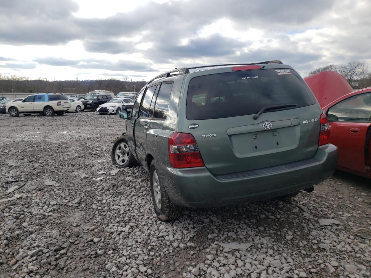 Photo 3 from auction – 2006 TOYOTA HIGHLANDER with VIN JTEGD21A760148625
