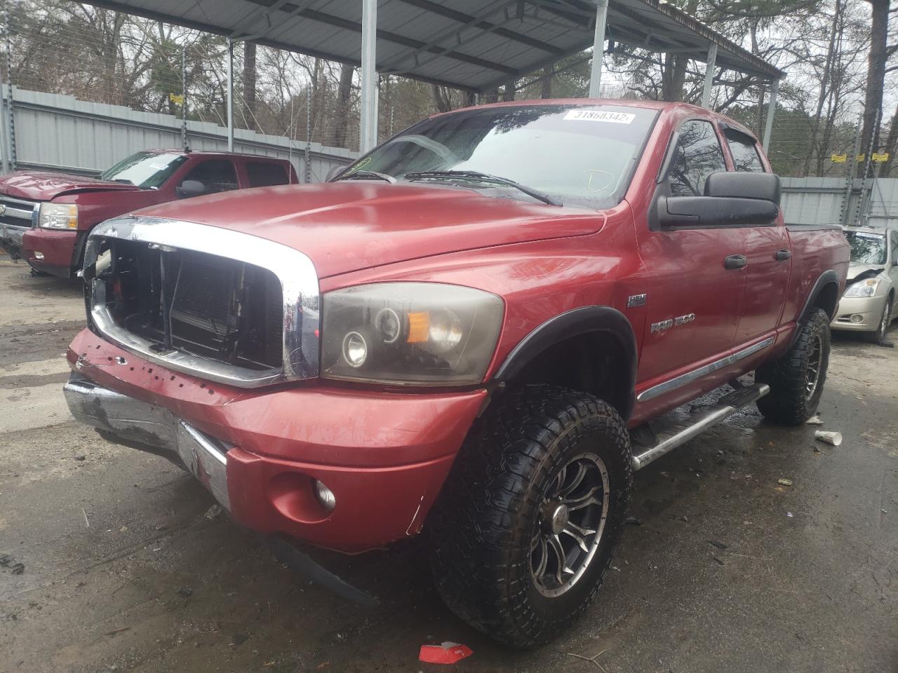 Photo 2 from auction – 2007 DODGE RAM 1500 S with VIN 1D7HA18217J609488
