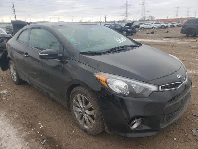 KIA FORTE EX 2014 with VIN KNAFX6A82E5198293 - Photo from auction