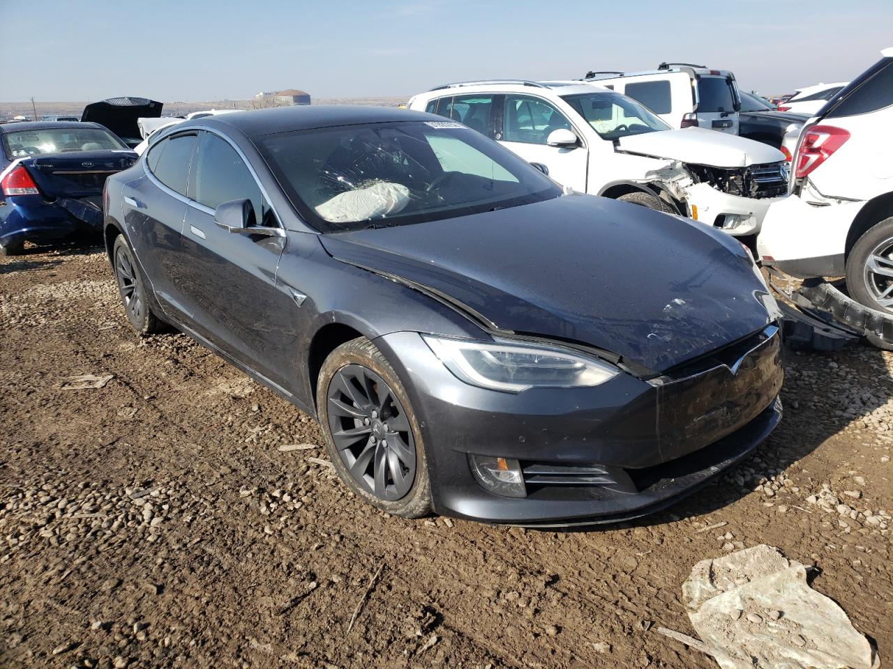 TESLA MODEL S 2018 with VIN 5YJSA1E26JF245393 - Photo from auction