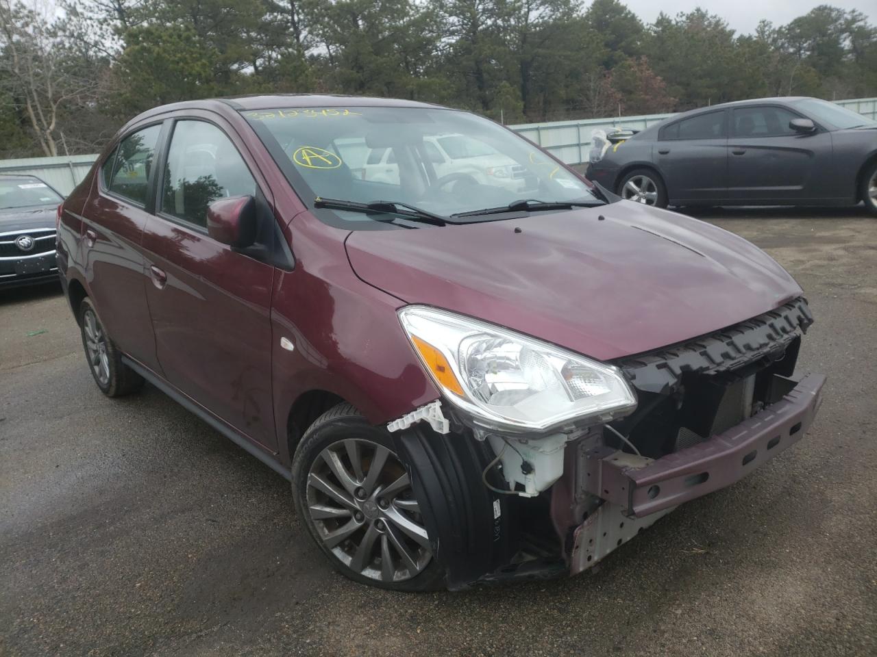 MITSUBISHI MIRAGE G4 2019 with VIN ML32F3FJ9KHF12407 - Photo from auction