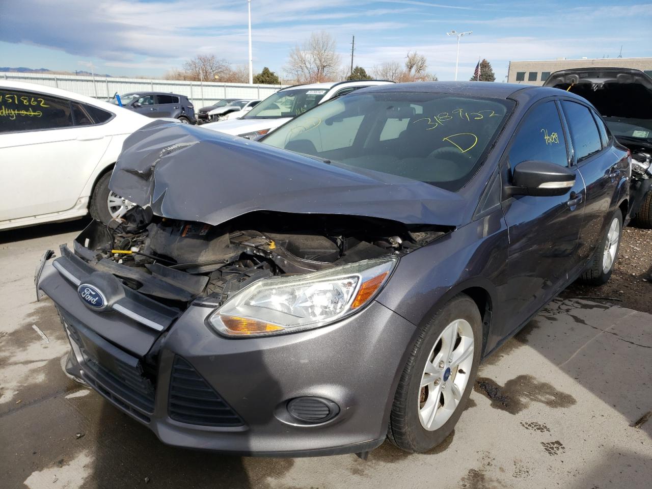 Photo 2 from auction – 2014 FORD FOCUS SE with VIN 1FADP3F24EL390782