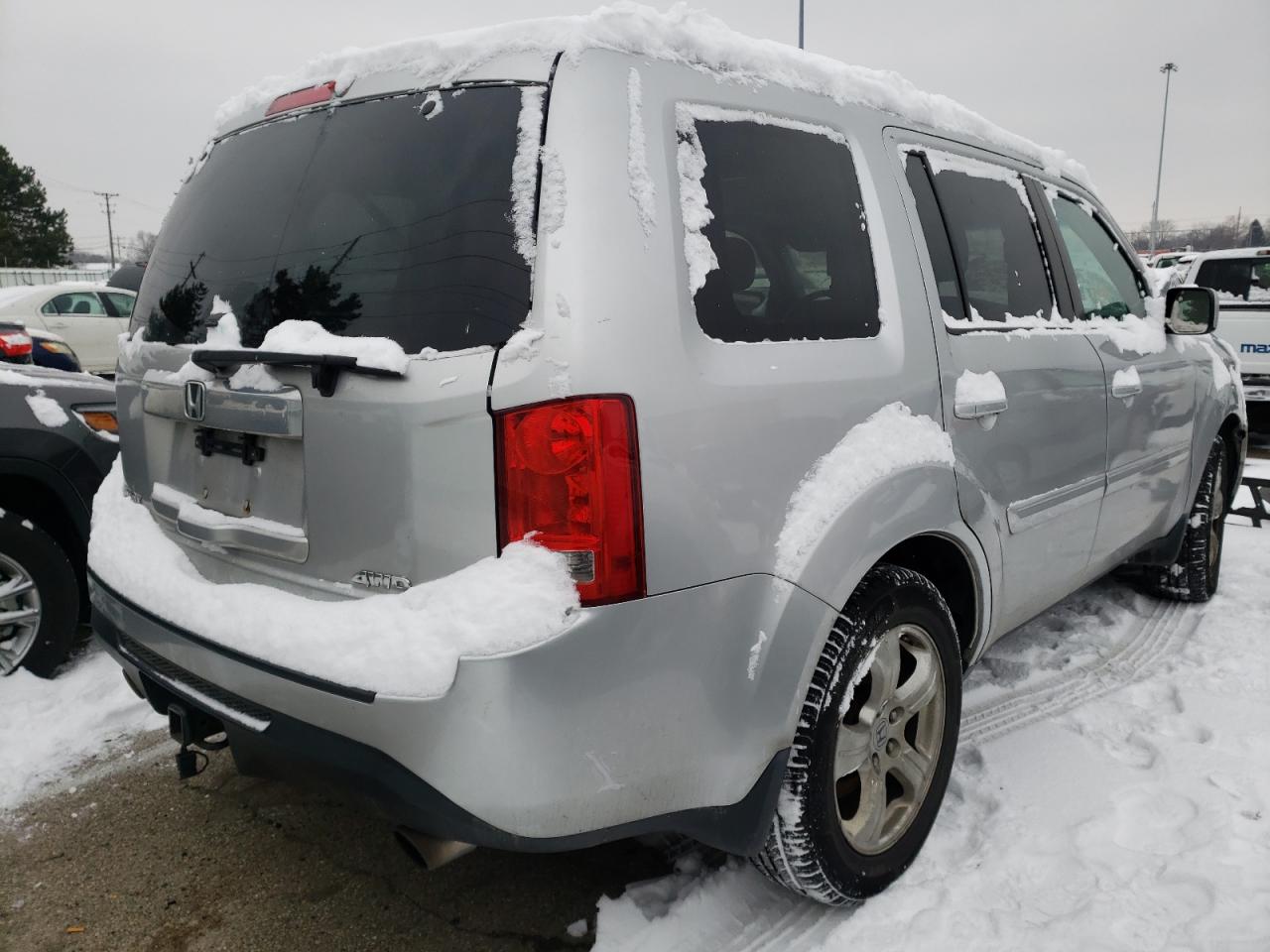 Photo 4 from auction – 2012 HONDA PILOT EXL with VIN 5FNYF4H5XCB064187