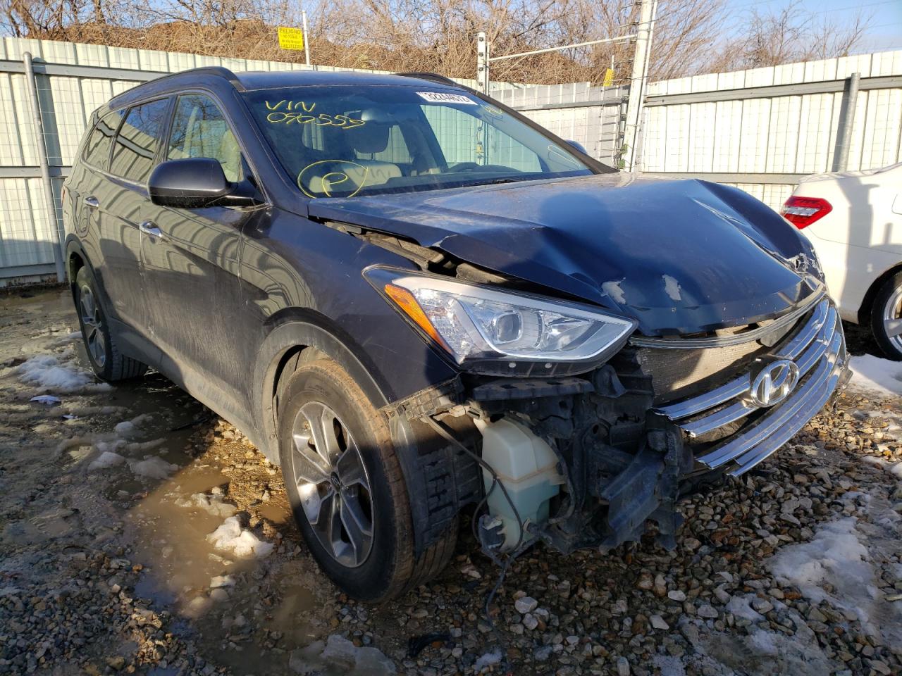 Photo 1 from auction – 2015 HYUNDAI SANTA FE G with VIN KM8SMDHF3FU090559