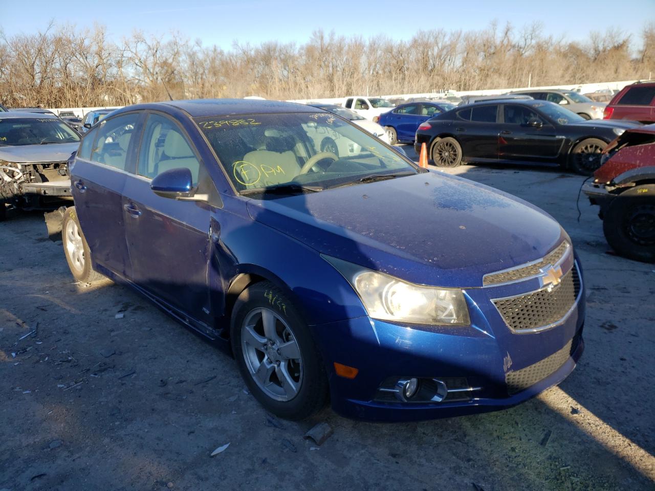 CHEVROLET CRUZE LT 2012 with VIN 1G1PF5SC6C7239882 - Photo from auction