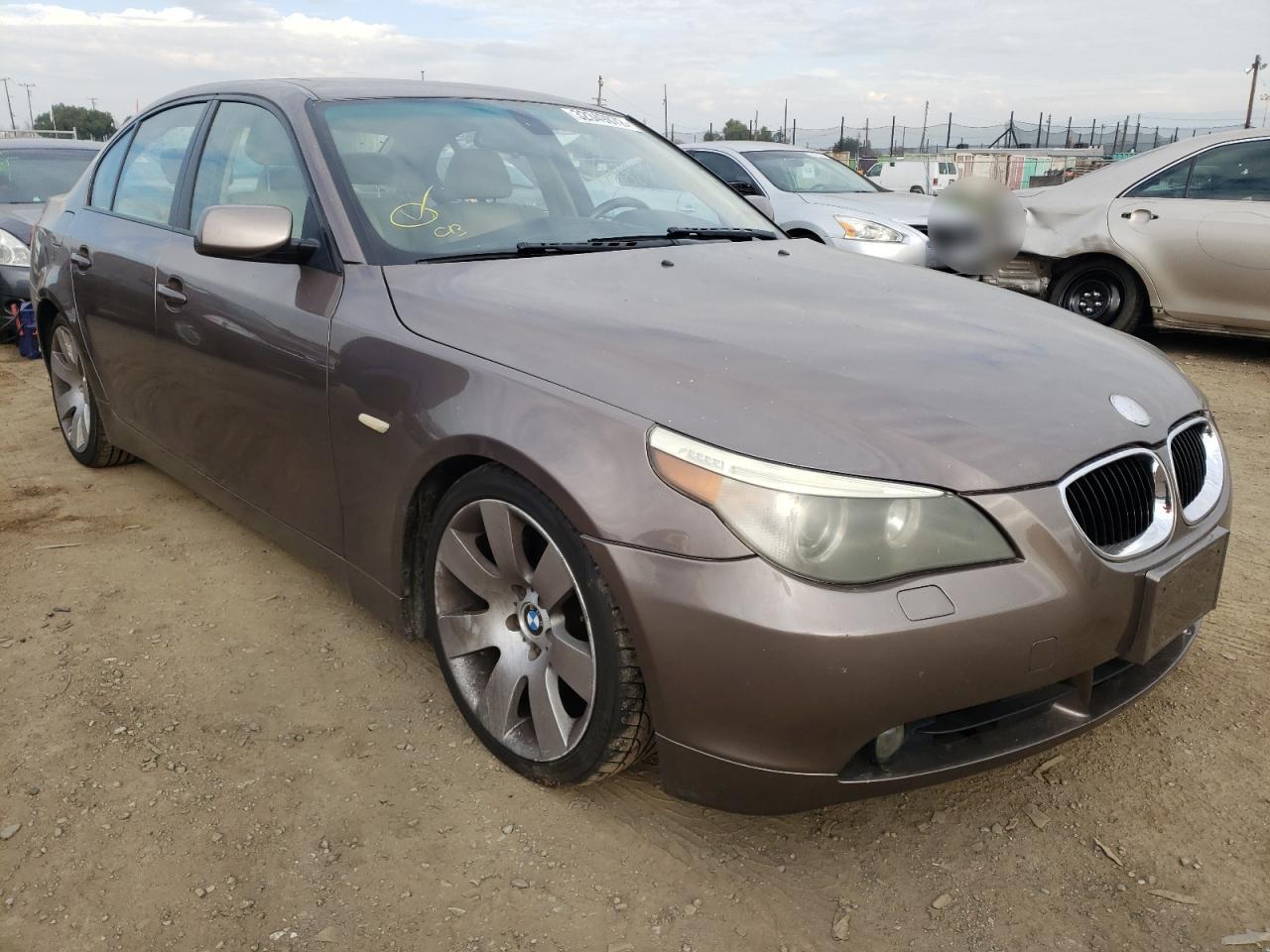 BMW 530 I 2006 with VIN WBANE73576CM35917 - Photo from auction