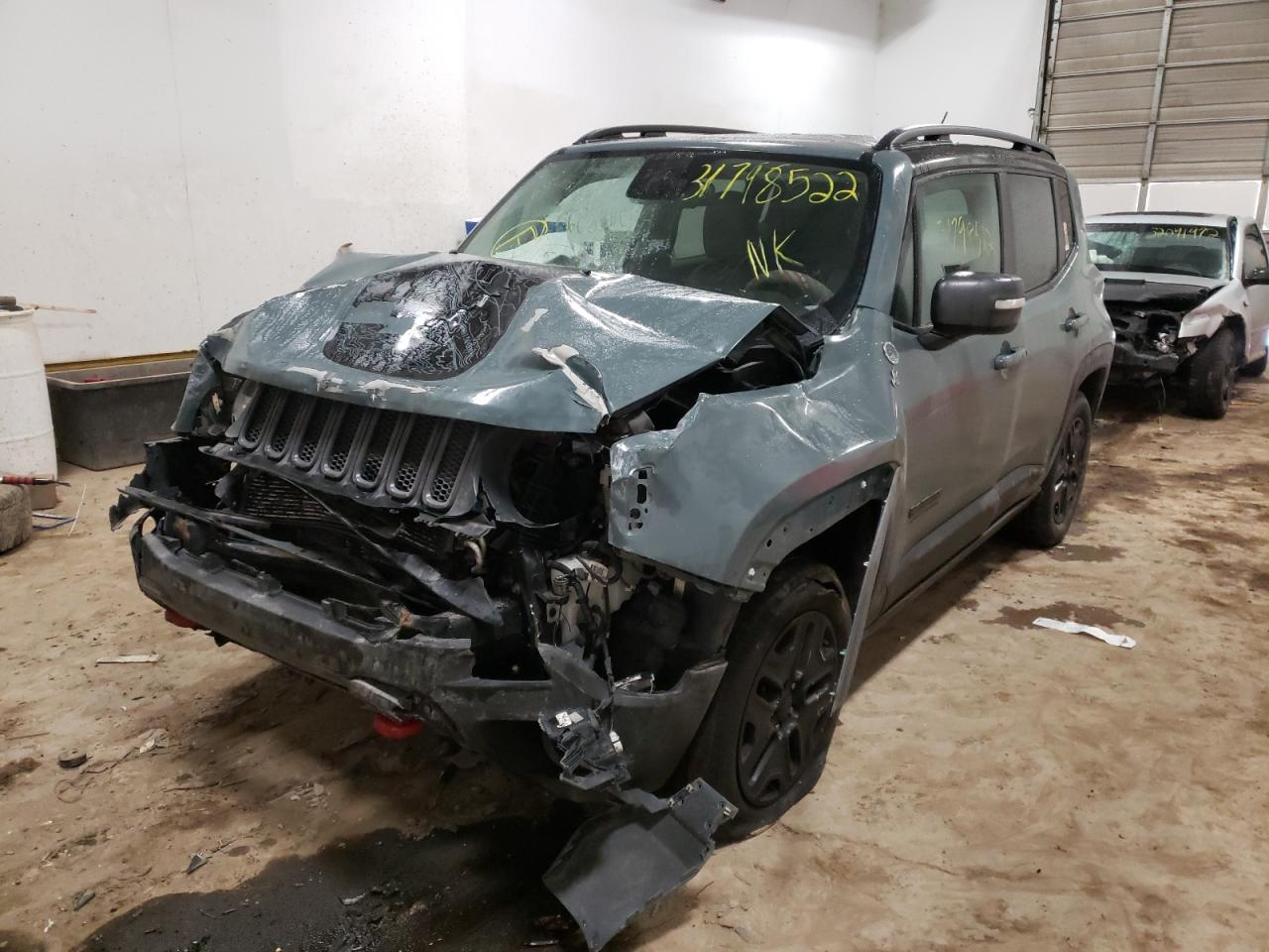 Photo 2 from auction – 2017 JEEP RENEGADE T with VIN ZACCJBCB6HPE87519