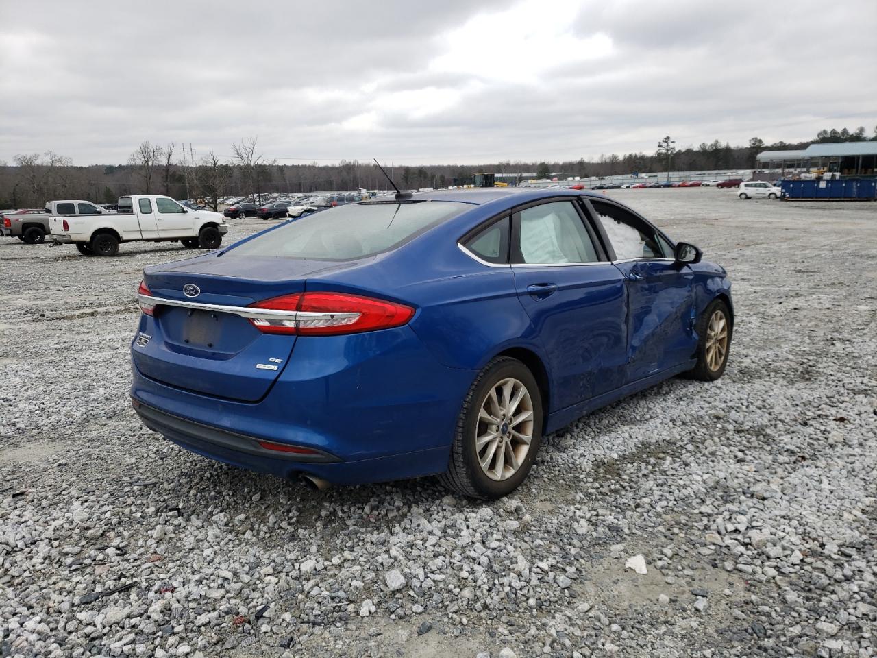 Photo 4 from auction – 2017 FORD FUSION SE with VIN 3FA6P0HD0HR244102