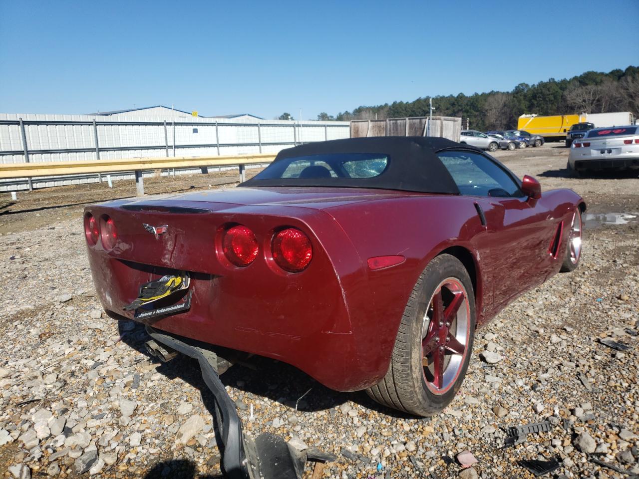 Photo 4 from auction – 2006 CHEVROLET CORVETTE with VIN 1G1YY36U265121415